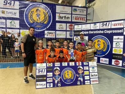 Gênesis é Campeão da Copa Garotinho Coprossel de Futsal Sub 9 