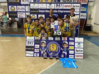 Gênesis é Campeão da Copa Garotinho Coprossel de Futsal Sub 9 