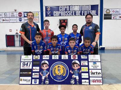 Guaraniaçu conquista o titulo da Copa Garotinho Coprossel de Futsal Sub 11