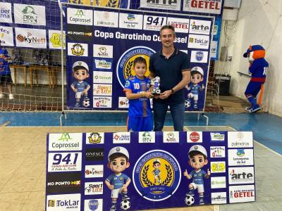 Guaraniaçu conquista o titulo da Copa Garotinho Coprossel de Futsal Sub 11