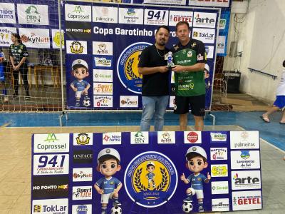 Guaraniaçu conquista o titulo da Copa Garotinho Coprossel de Futsal Sub 11