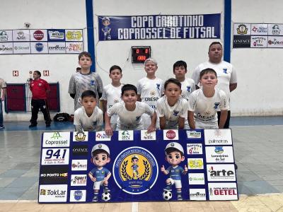 Guaraniaçu conquista o titulo da Copa Garotinho Coprossel de Futsal Sub 11