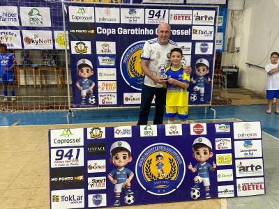 Guaraniaçu conquista o titulo da Copa Garotinho Coprossel de Futsal Sub 11