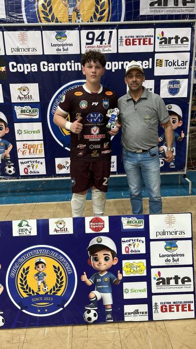 CSK Pinhão conquista o titulo da Copa Garotinho Coprossel de Futsal Sub 15 