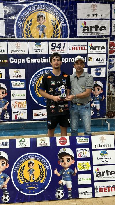 CSK Pinhão conquista o titulo da Copa Garotinho Coprossel de Futsal Sub 15 