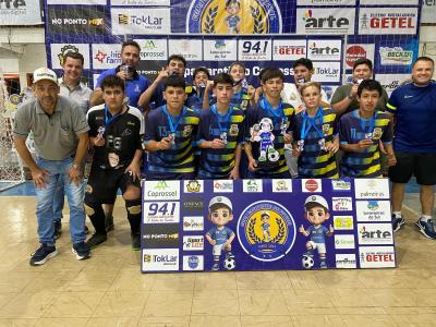 CSK Pinhão conquista o titulo da Copa Garotinho Coprossel de Futsal Sub 15 