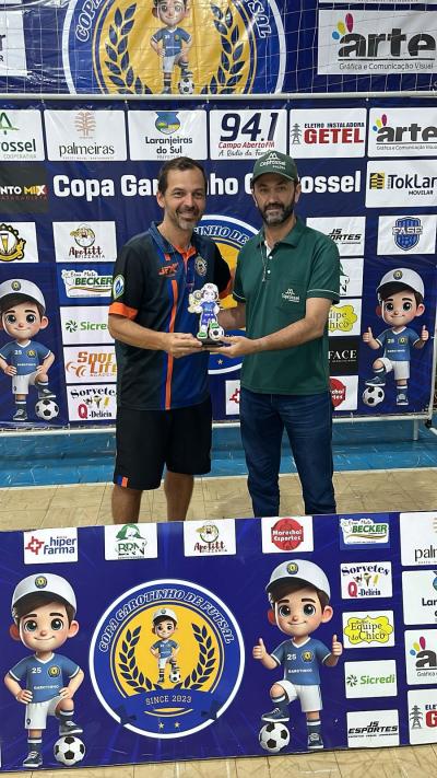CSK Pinhão conquista o titulo da Copa Garotinho Coprossel de Futsal Sub 15 