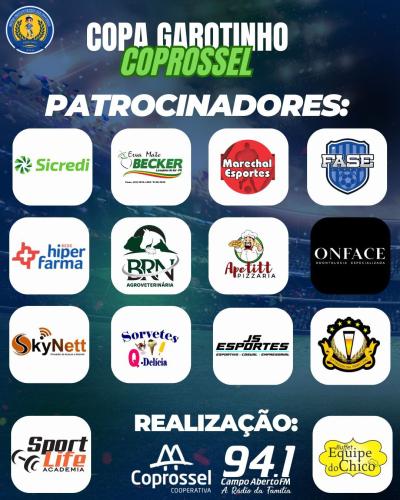 CSK Pinhão conquista o titulo da Copa Garotinho Coprossel de Futsal Sub 15 