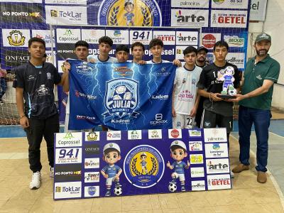 CSK Pinhão conquista o titulo da Copa Garotinho Coprossel de Futsal Sub 15 
