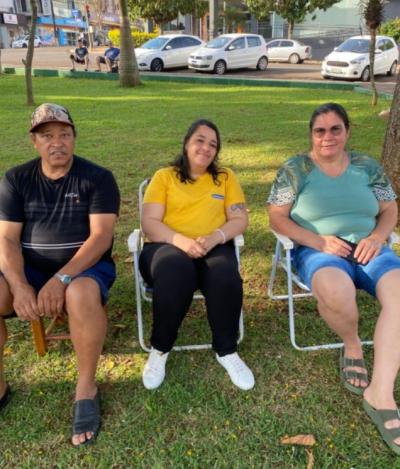 LS: Mateada reúne famílias na praça
