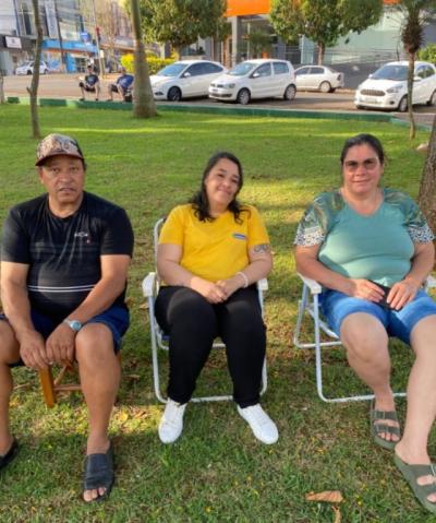 LS: Mateada reúne famílias na praça