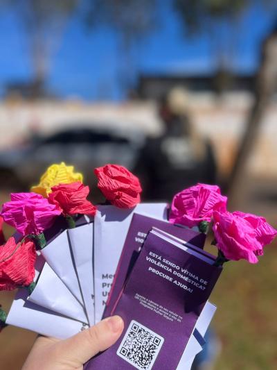 Cantagalo: Polícia Civil realiza blitz de conscientização contra a violência doméstica