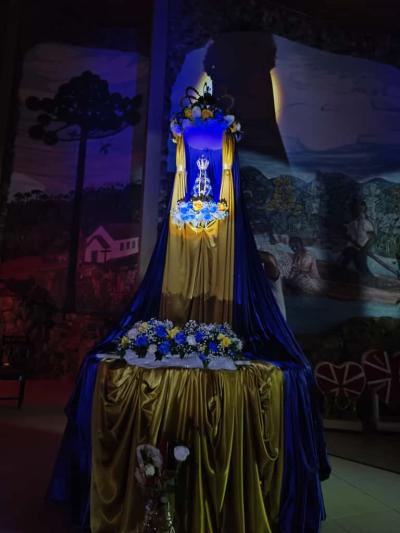 Chegada da Imagem Peregrina emociona fiéis em Laranjeiras do Sul