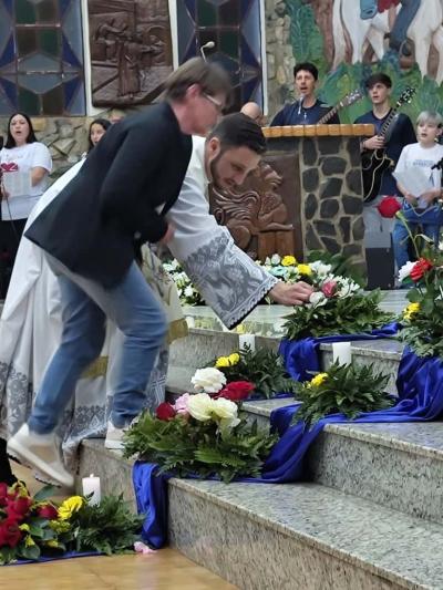 Chegada da Imagem Peregrina emociona fiéis em Laranjeiras do Sul