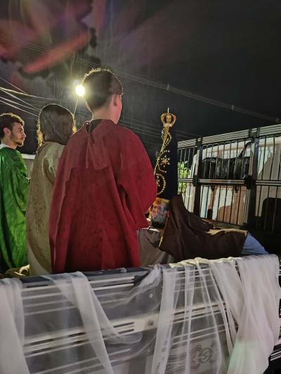 Chegada da Imagem Peregrina emociona fiéis em Laranjeiras do Sul