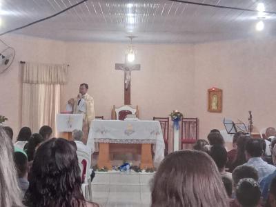 Festa em louvor a Nossa Senhora Aparecida em Barra Mansa atraiu centenas de fiéis