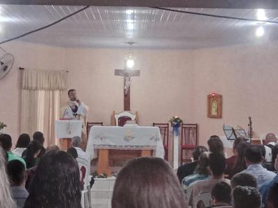Festa em louvor a Nossa Senhora Aparecida em Barra Mansa atraiu centenas de fiéis