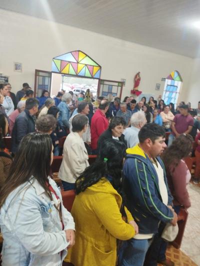 Festa em louvor a Nossa Senhora Aparecida em Barra Mansa atraiu centenas de fiéis