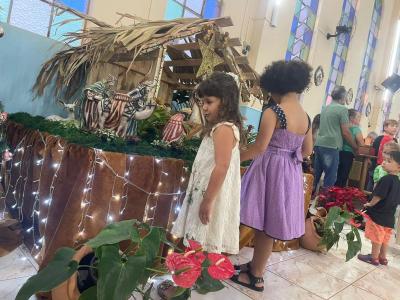 LS: Natal de Fé da Comunidade Nossa Senhora do Perpétuo Socorro reúne centenas de fiéis no bairro Cristo Rei