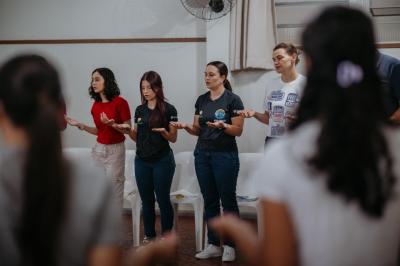 Paróquia Sant´Ana realizou a formação dos Agrentes da Pascom em Laranjeiras do Sul