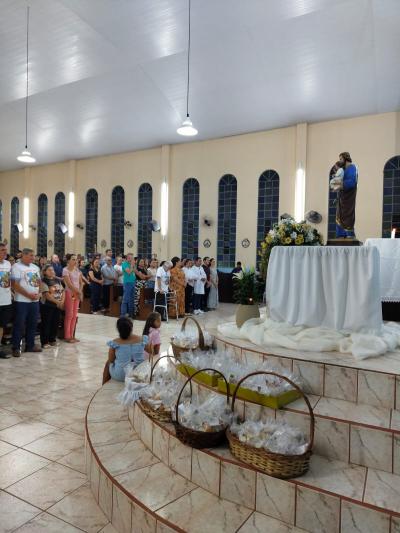 Missa Solene em Louvor a São José reúne fiéis no bairro Cristo Rei