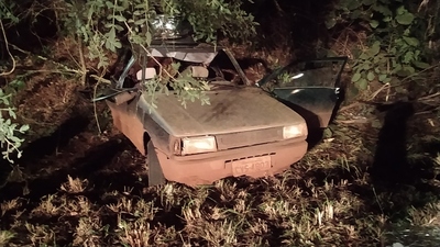 LS: Grave acidente da PR 158 deixa três pessoas feridas 