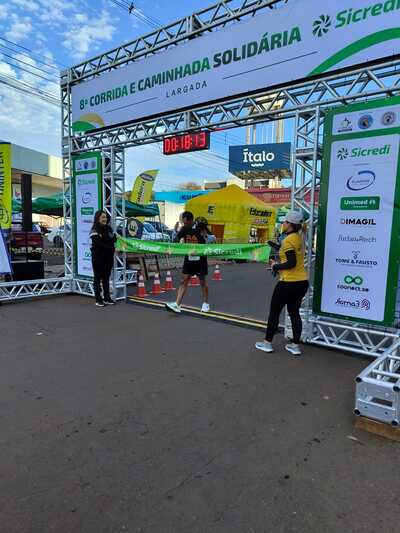 8ª Caminhada e Corrida Solidária Sicredi foi sucesso de participação