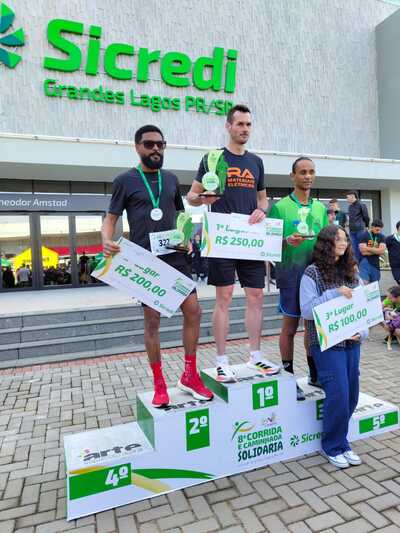 Confira a Classificação final da Corrida Solidária promovida pelo Sicredi