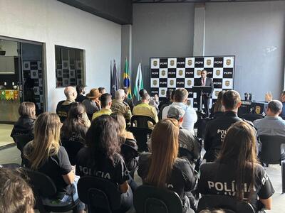LS: Delegado Denival Liandro recebe homenagem pelo trabalho prestado frente à Polícia Civil