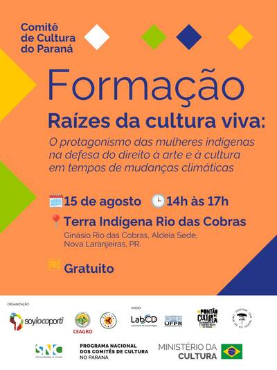 Comitê de Cultura e Ceagro promovem formações sobre cultura e clima na Cantu