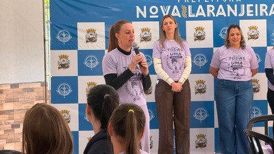 Nova Laranjeiras promove ações do Agosto Lilás e lança Projeto Fit Dance