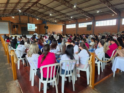 Chá Comunitário reúne gestantes em Nova Laranjeiras