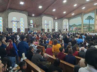 Missa das Crianças foi presidida pelo padre Aroldo 