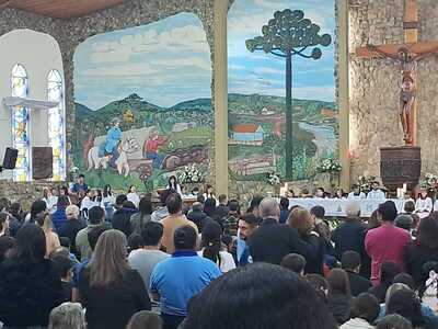 Missa das Crianças foi presidida pelo padre Aroldo 