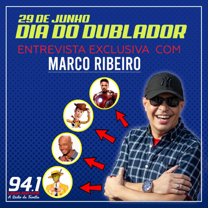 Marco Ribeiro Ator/ Dublador