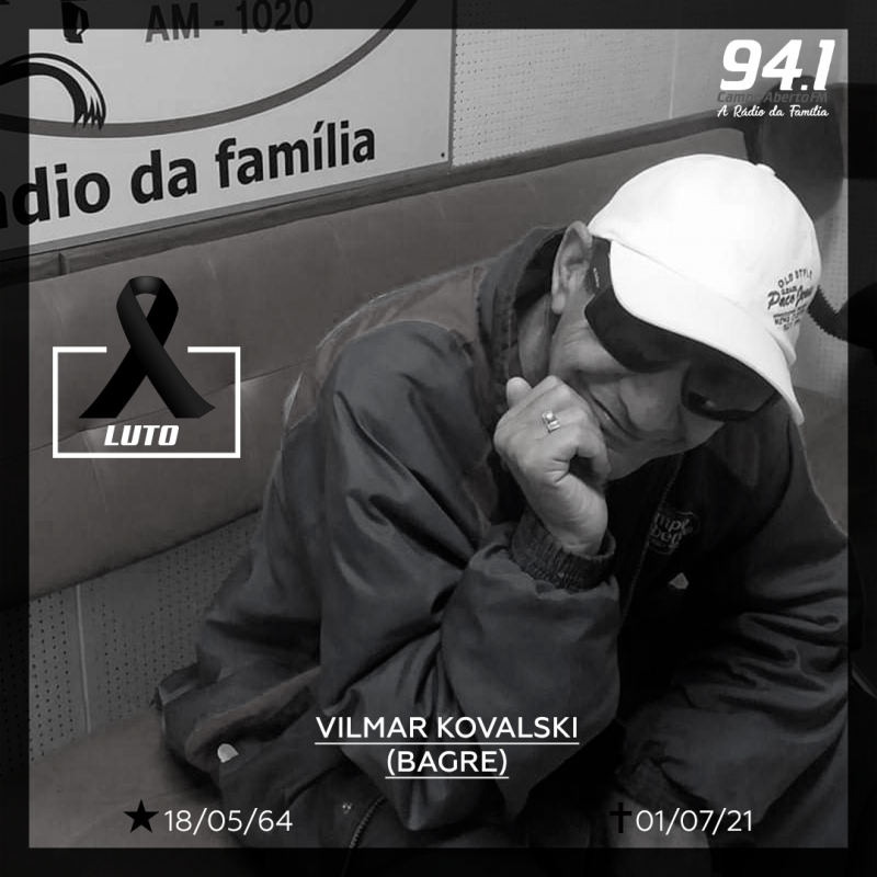 A voz mais alegre do RÃ¡dio de Laranjeiras do Sul se calou