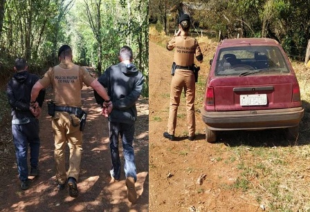 Laranjeiras: Kadett furtado em Rio Bonito foi recuperado pela PM na Vila Becker