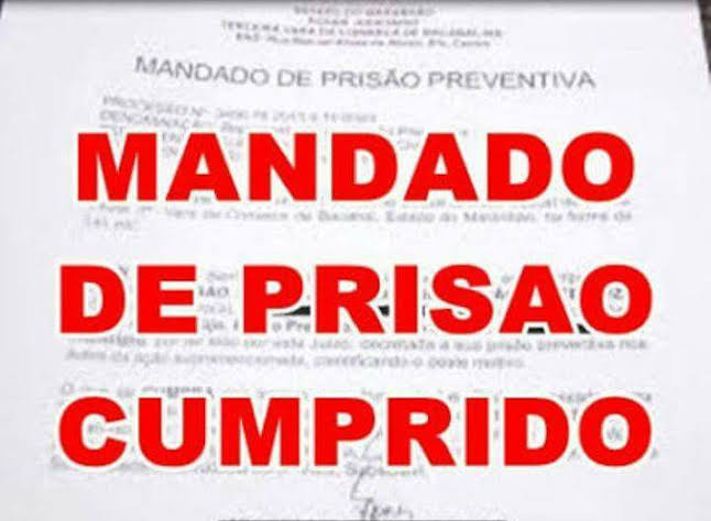 Laranjeiras: PM cumpre dois mandados de prisÃ£o no bairro SÃ£o Francisco