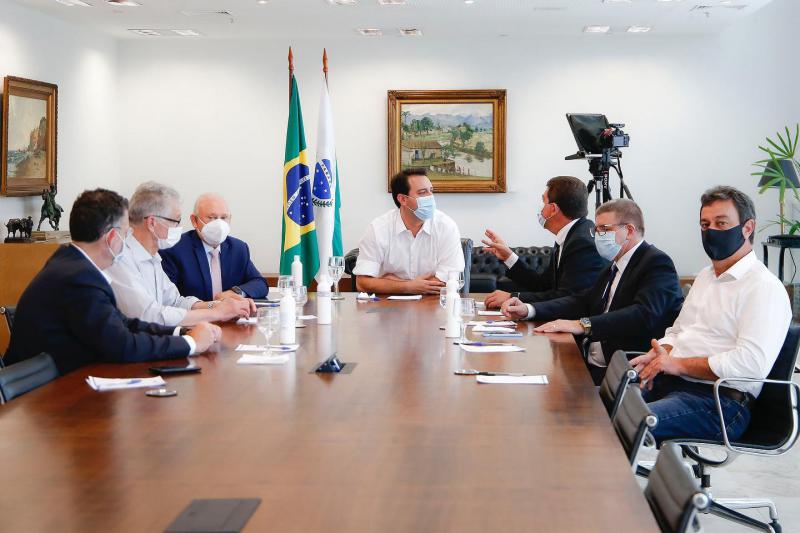 Governador Ratinho Junior agenda visita à Laranjeiras do Sul