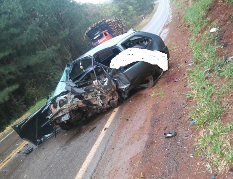Bituruna: Jovem se despede da famÃ­lia e em seguida morre em acidente na PR170 