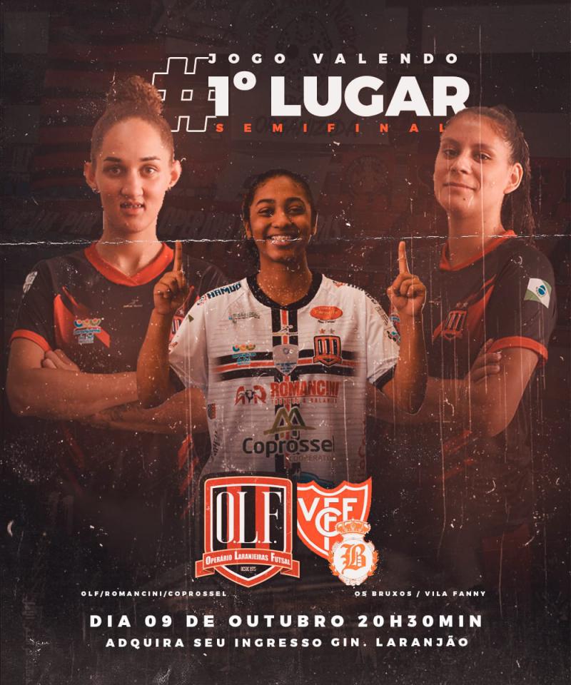 Futsal Feminino do Operário Laranjeiras está comercializando os ingressos para o jogo do Paranaense Chave Prata deste sábado (09)