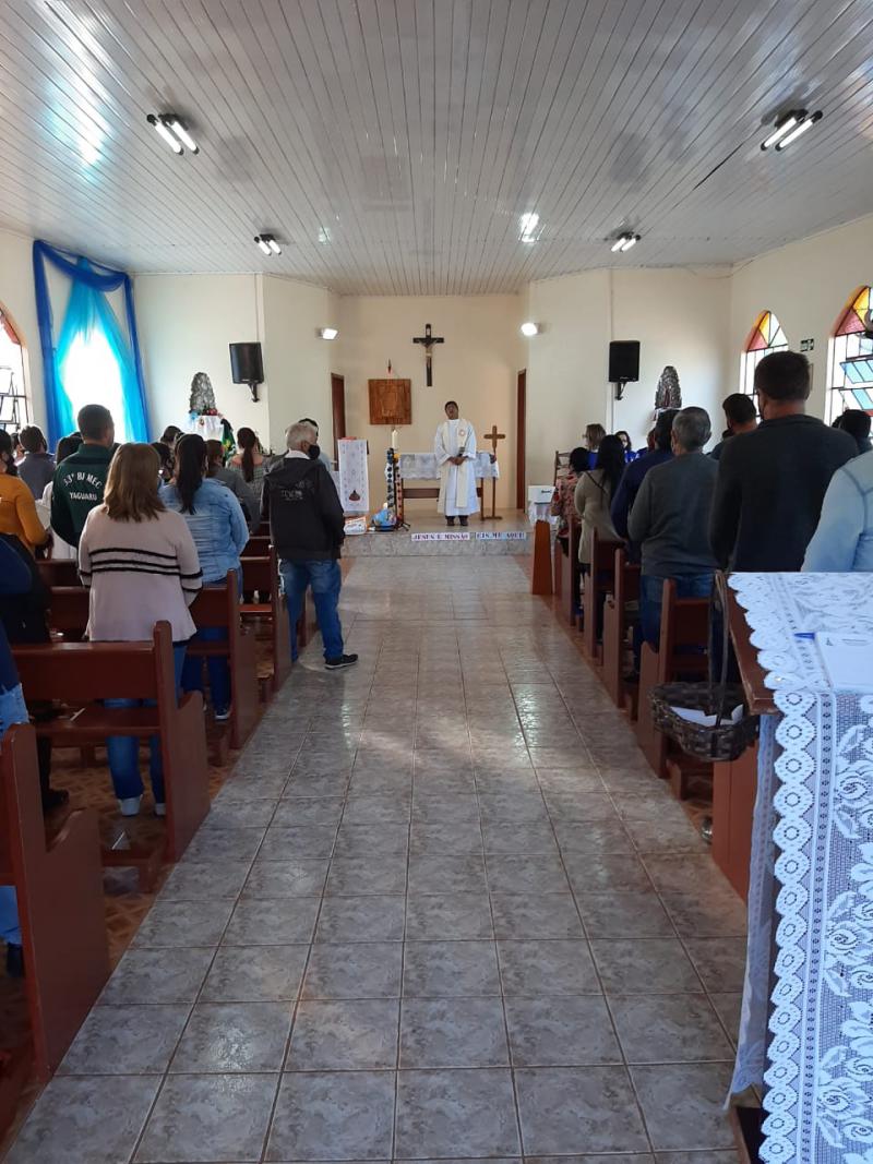 Comunidade de Rio Novo - Porto Barreiro celebra o Dia de Nossa Senhora Aparecida