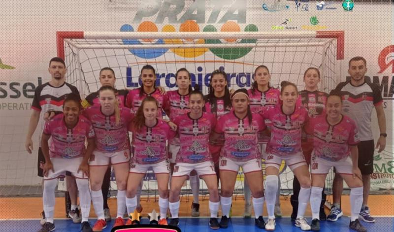 Operário Laranjeiras vence o Asec Cantagalo na primeira semifinal do Paranaense Chave Prata Feminino de Futsal.