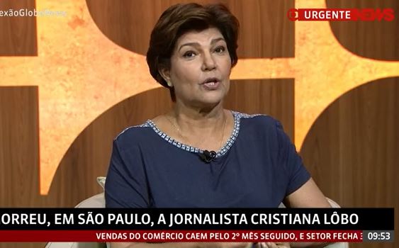 Morre a jornalista e colunista de política Cristiana Lôbo