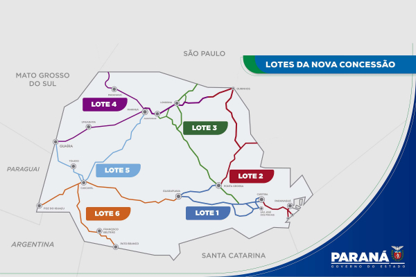 Projeto da nova concessão de rodovias do Paraná avança mais
