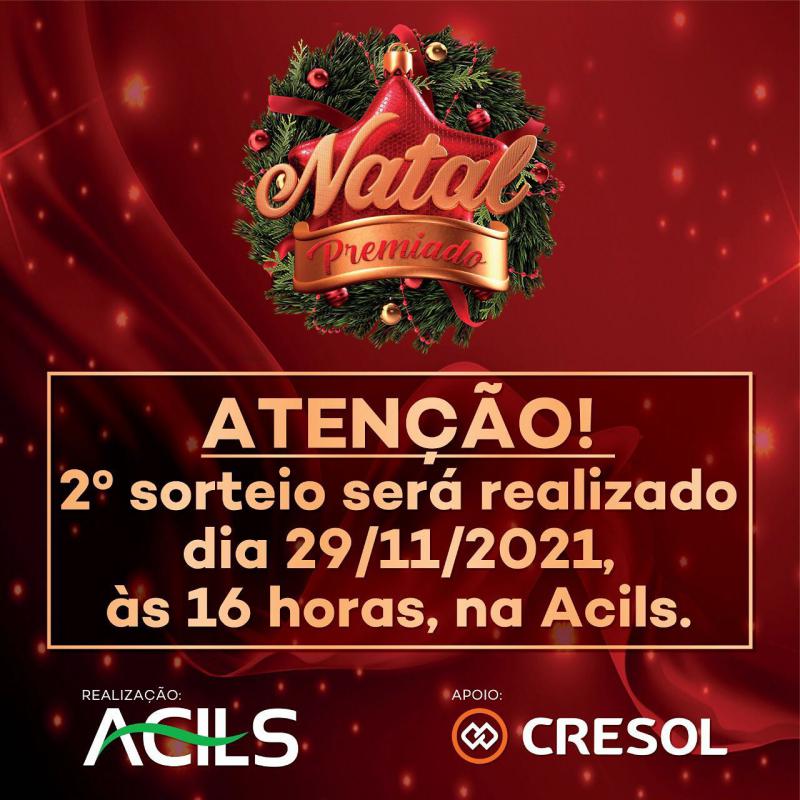 Acils Realiza o 2º Sorteio da Promoção Natal Premiado 2021