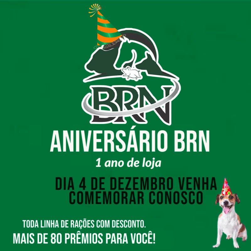 Neste sábado (4) Festa de 1 ano da BRN Agroveterinária em Laranjeiras do Sul 