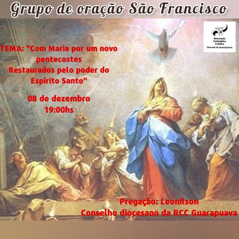 Acontece na noite desta Quarta Feira (08) Noite de Louvor no Bairro São Francisco