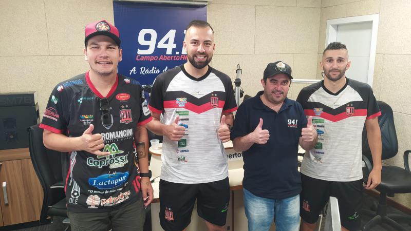 Programa Tarde em Movimento recebeu os jogadores do Operário Laranjeiras.