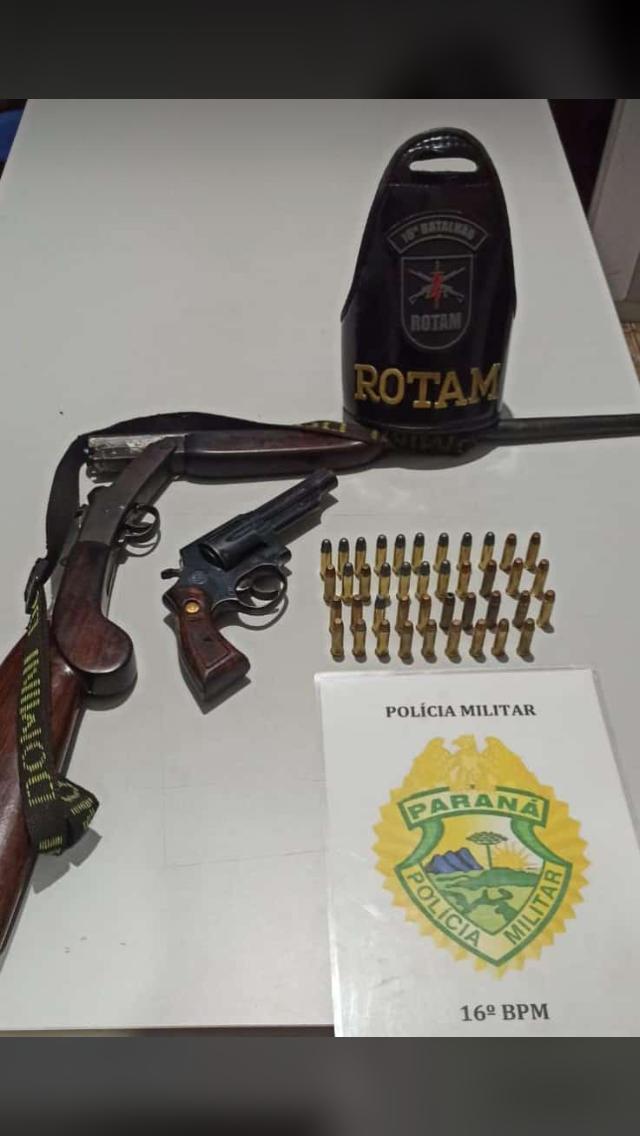 Rio Bonito: Homem é preso com armas e munições na zona rural do município